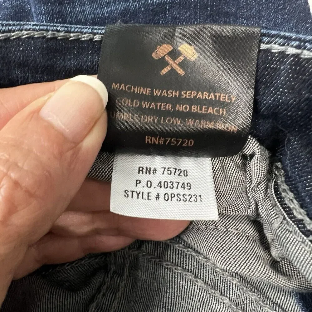 Outpost Makers Slim Straight Jeans Men's Size 29X32 Blue Superior Stretch